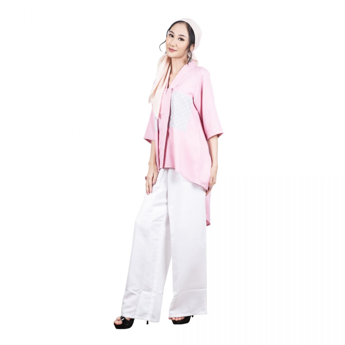 Shakila Tunic Pink - Image 3