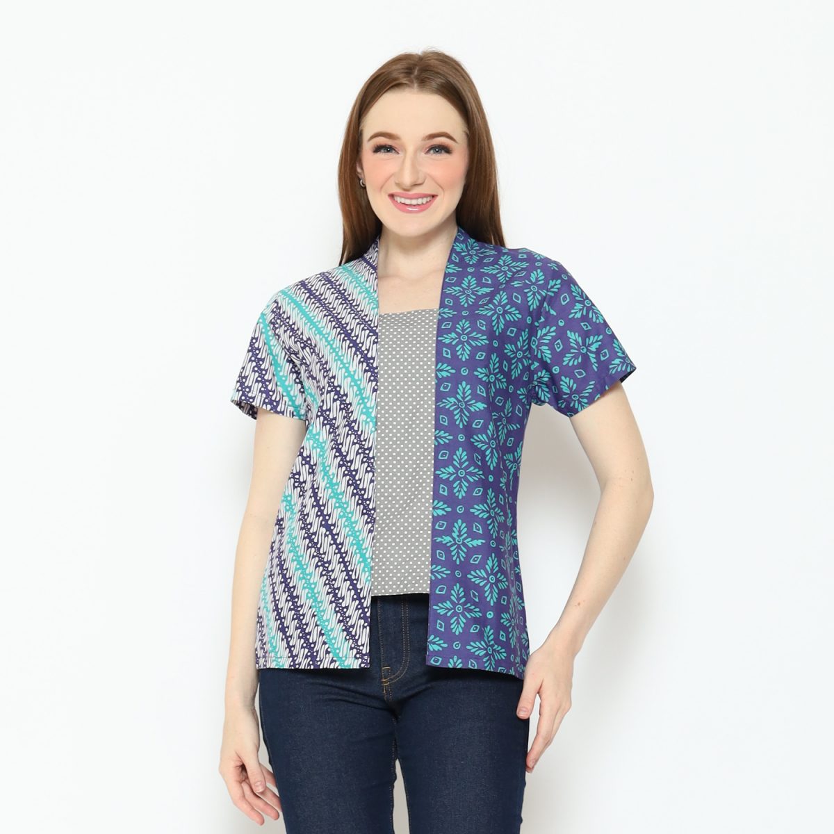 Sheisha Blouse Purple Tosca