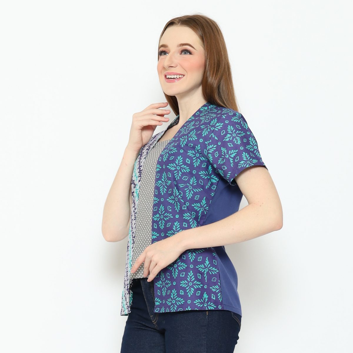 Sheisha Blouse Purple Tosca - Image 3