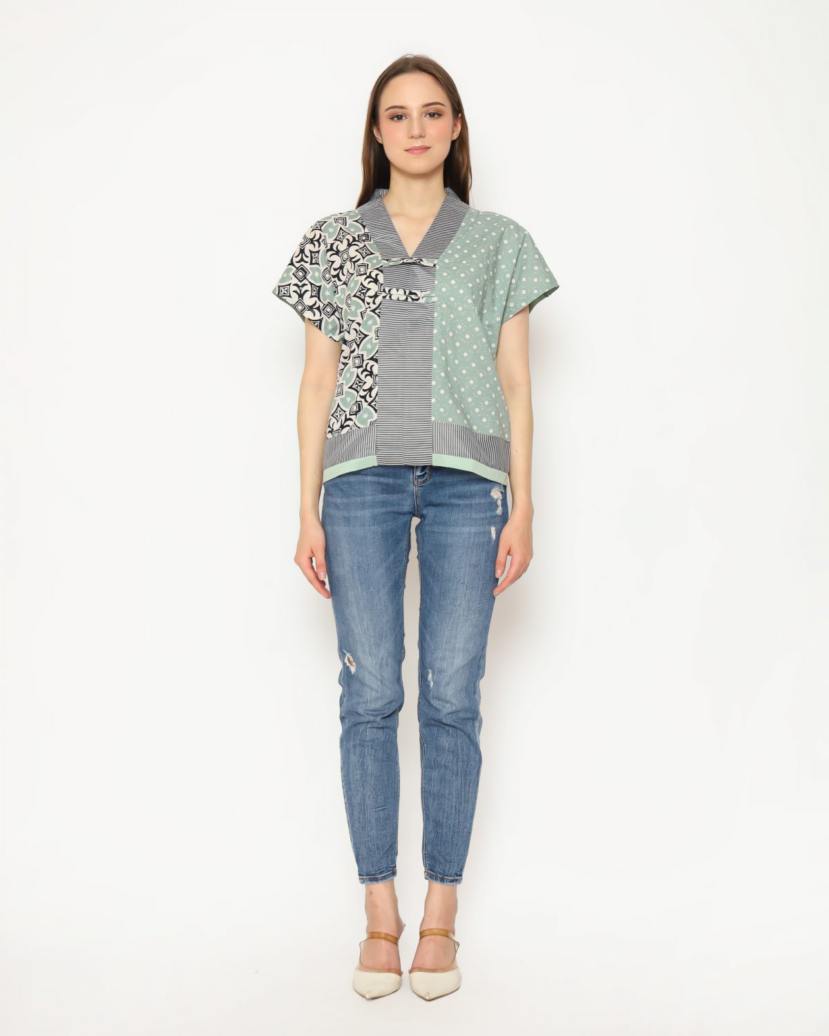 Inara Blouse Green - Image 7