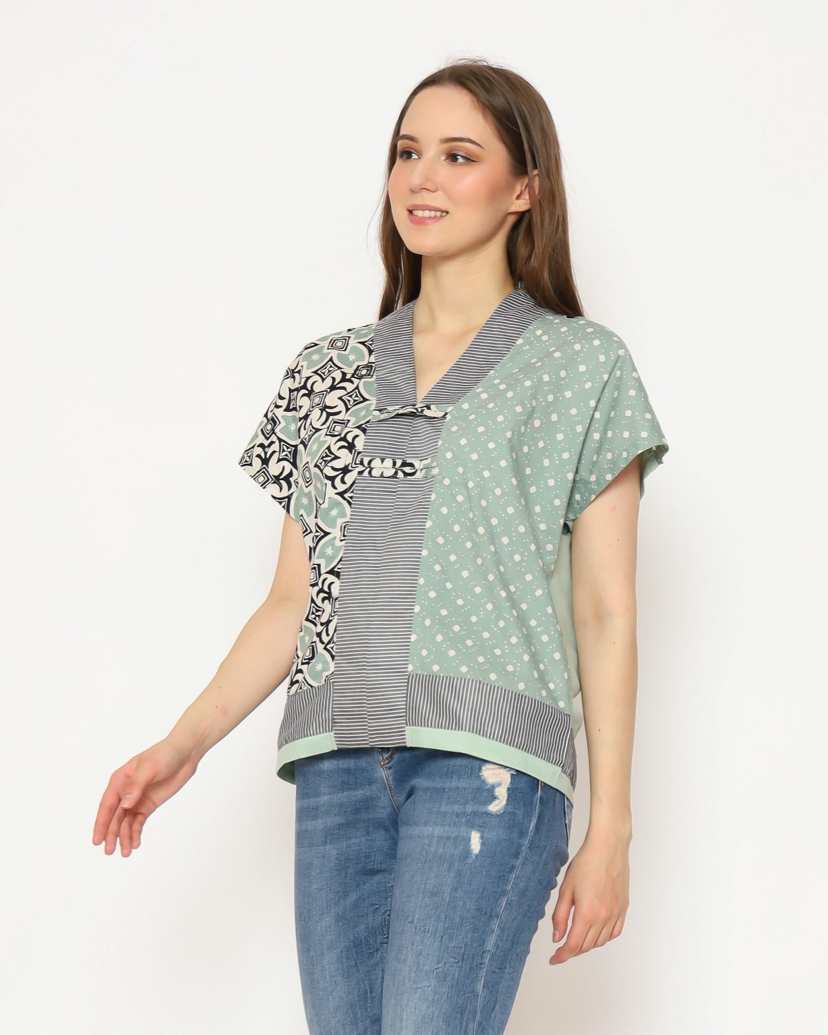 Inara Blouse Green - Image 4