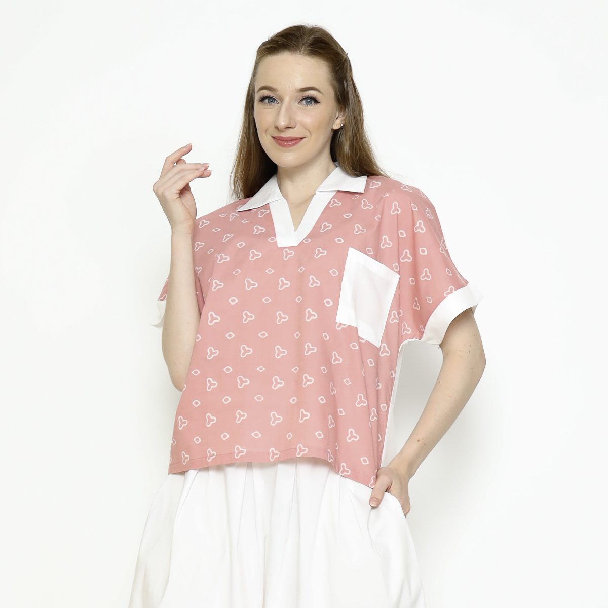 Liliana Blouse Pink - Image 4