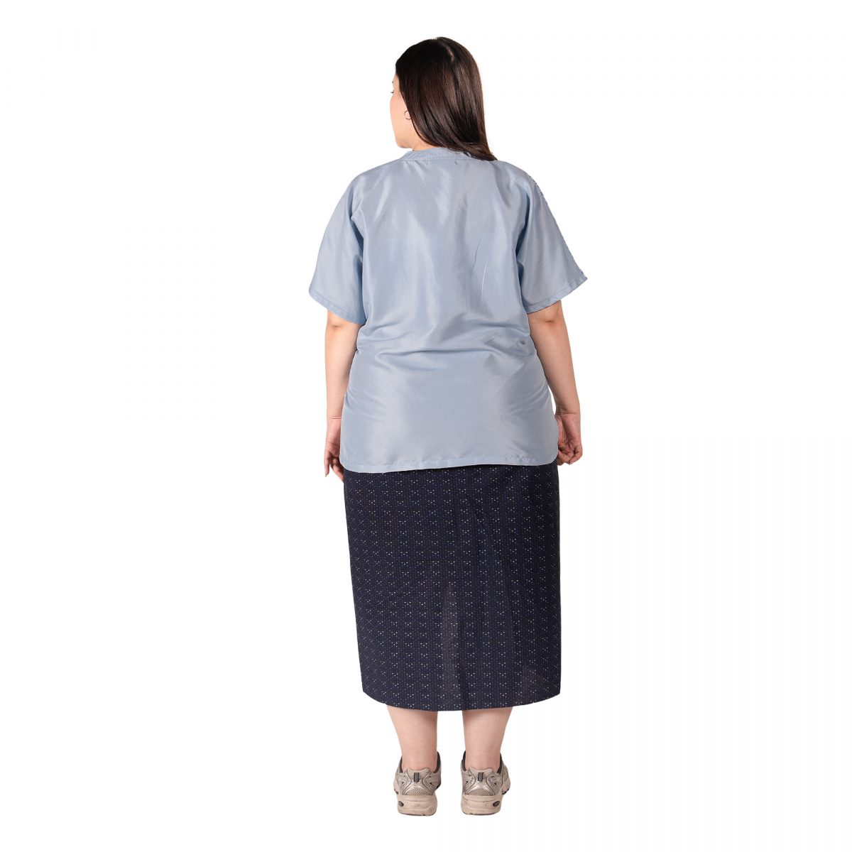 Ria Blouse Blue - Image 9