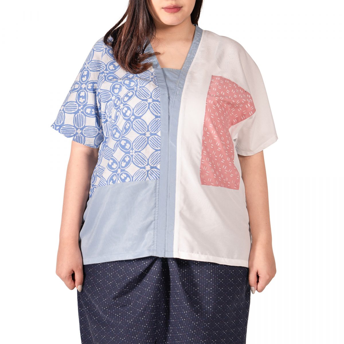 Ria Blouse Blue - Image 3