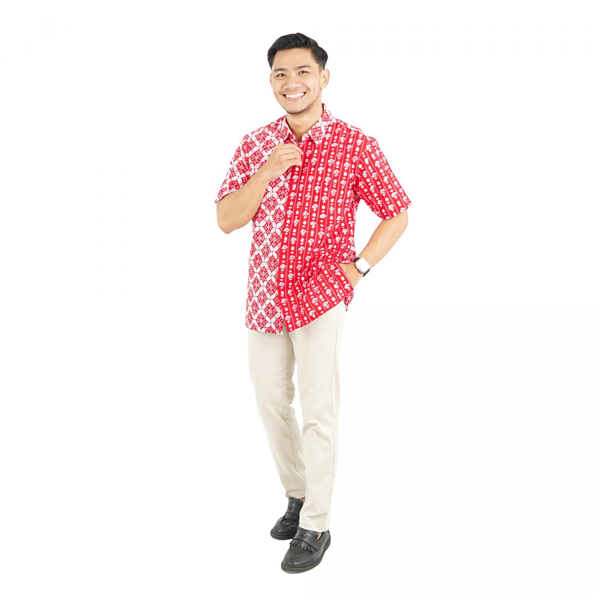 Ignatius Shirt Red - Image 4