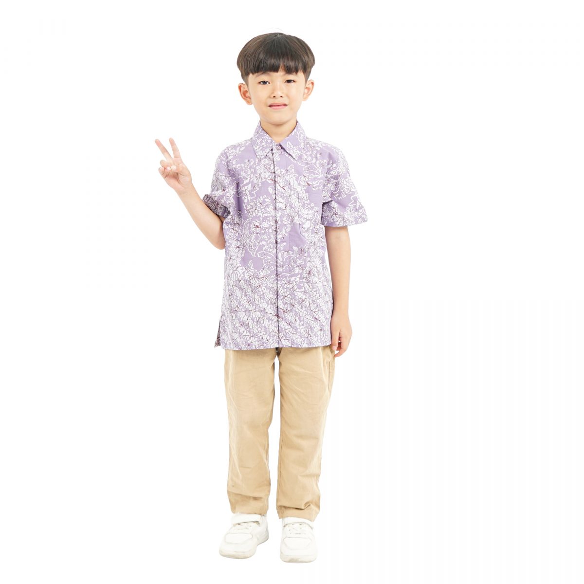 Irfan Shirt Kids Lilac - Image 6