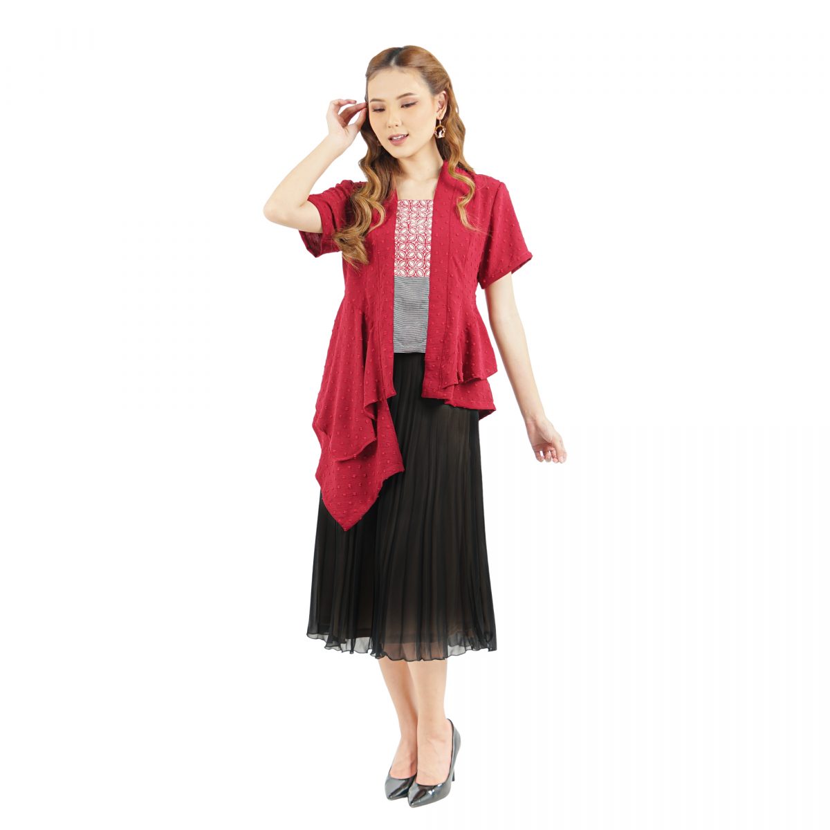 Narami Blouse Red - Image 6