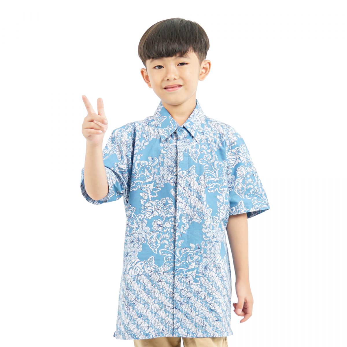 Irfan Shirt Kids Blue