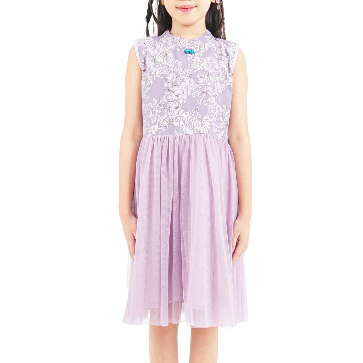 Isabella Dress Kids Lilac - Image 2