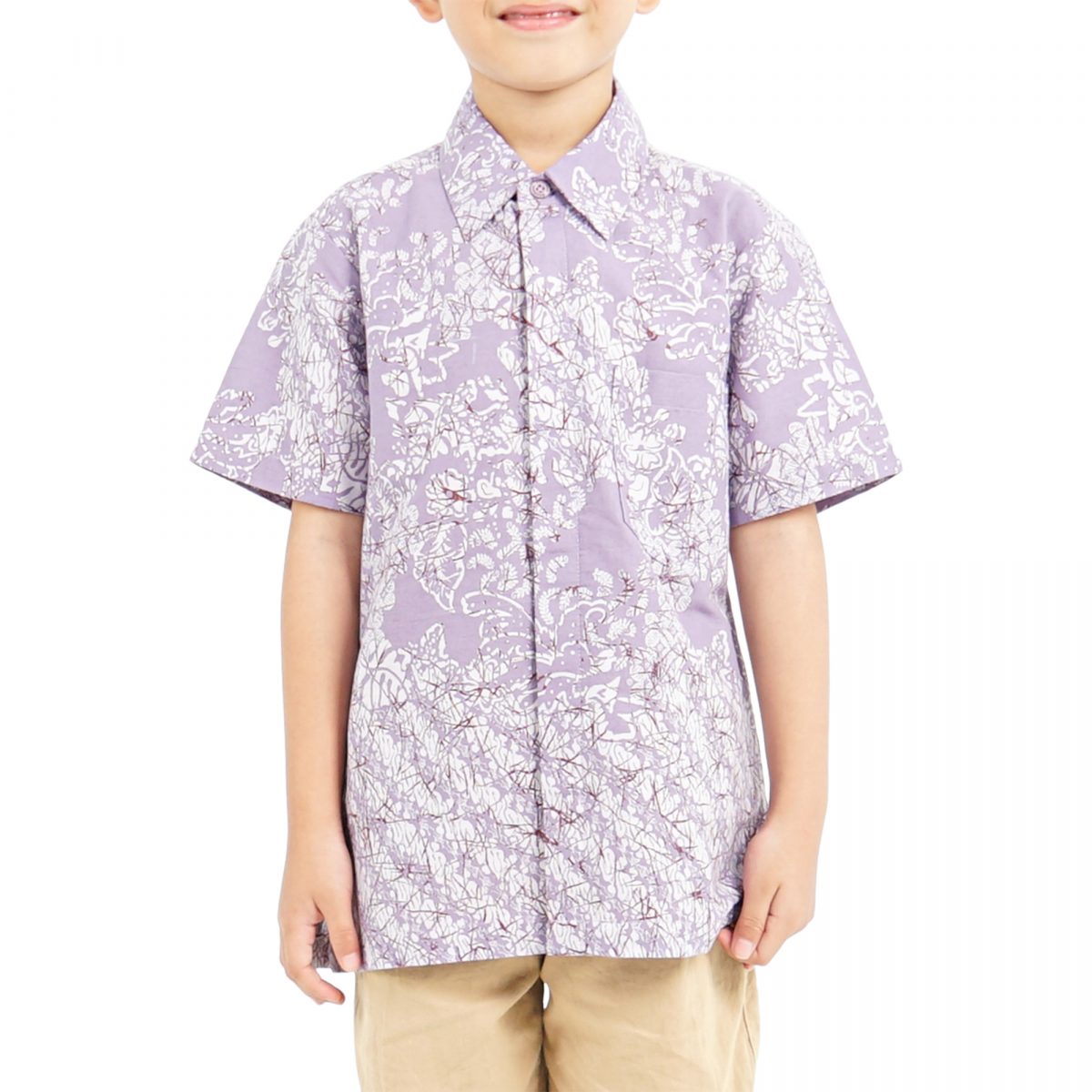 Irfan Shirt Kids Lilac - Image 2