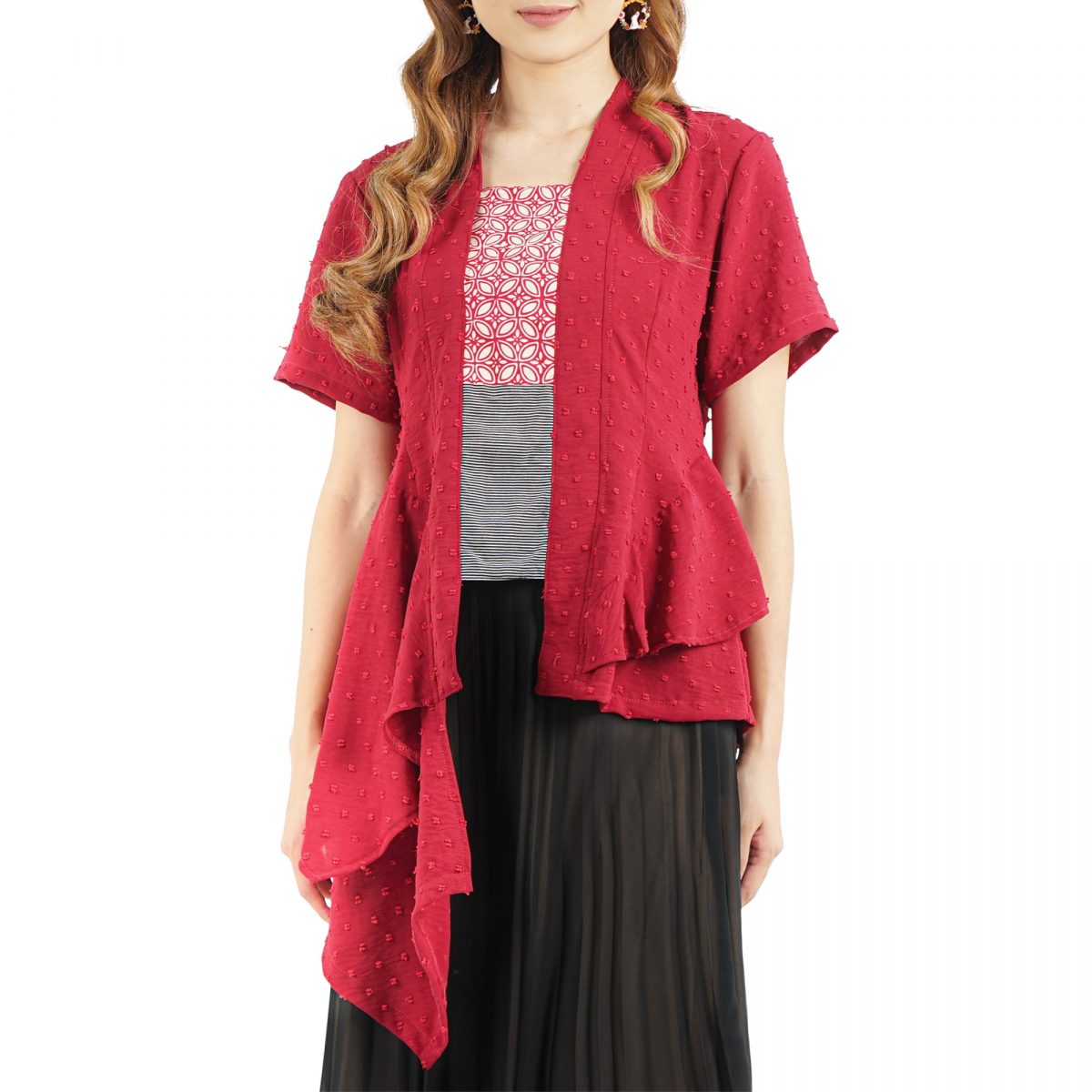 Narami Blouse Red - Image 2