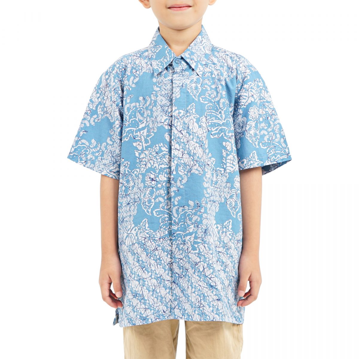 Irfan Shirt Kids Blue - Image 2