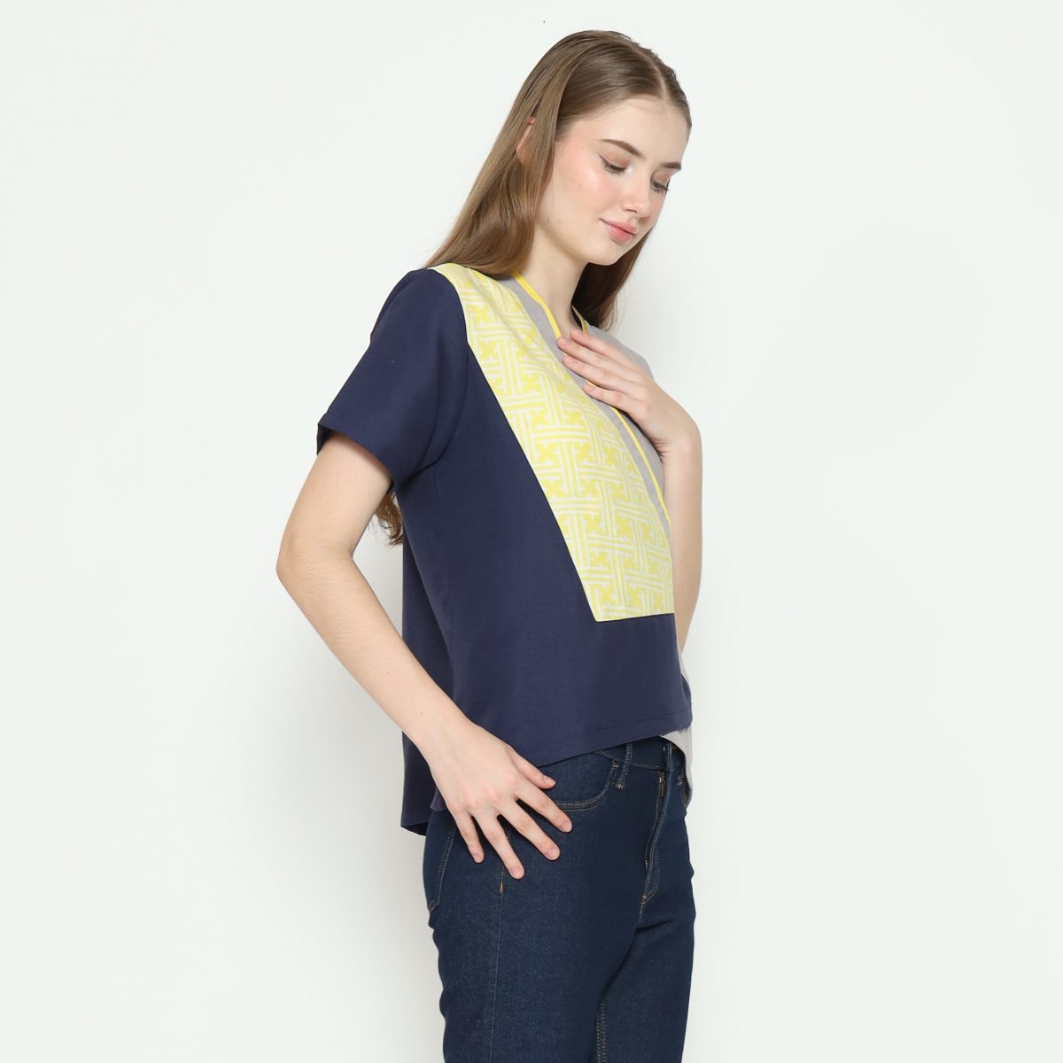 Lily Blouse Yellow - Image 3