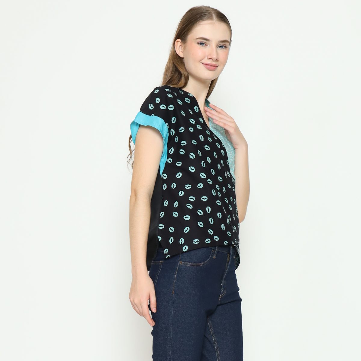 Rossie Blouse Black Tosca - Image 4