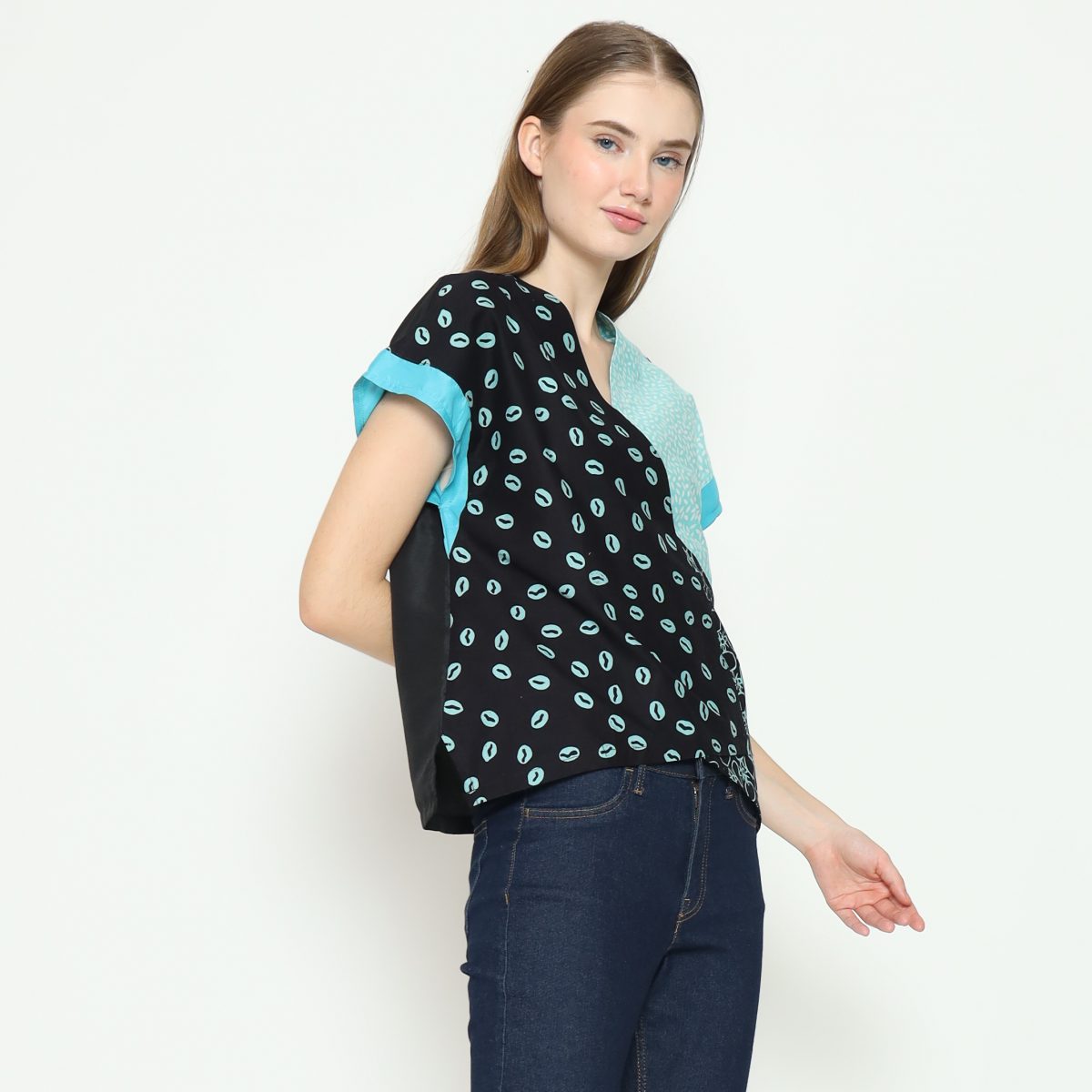 Rossie Blouse Black Tosca - Image 3