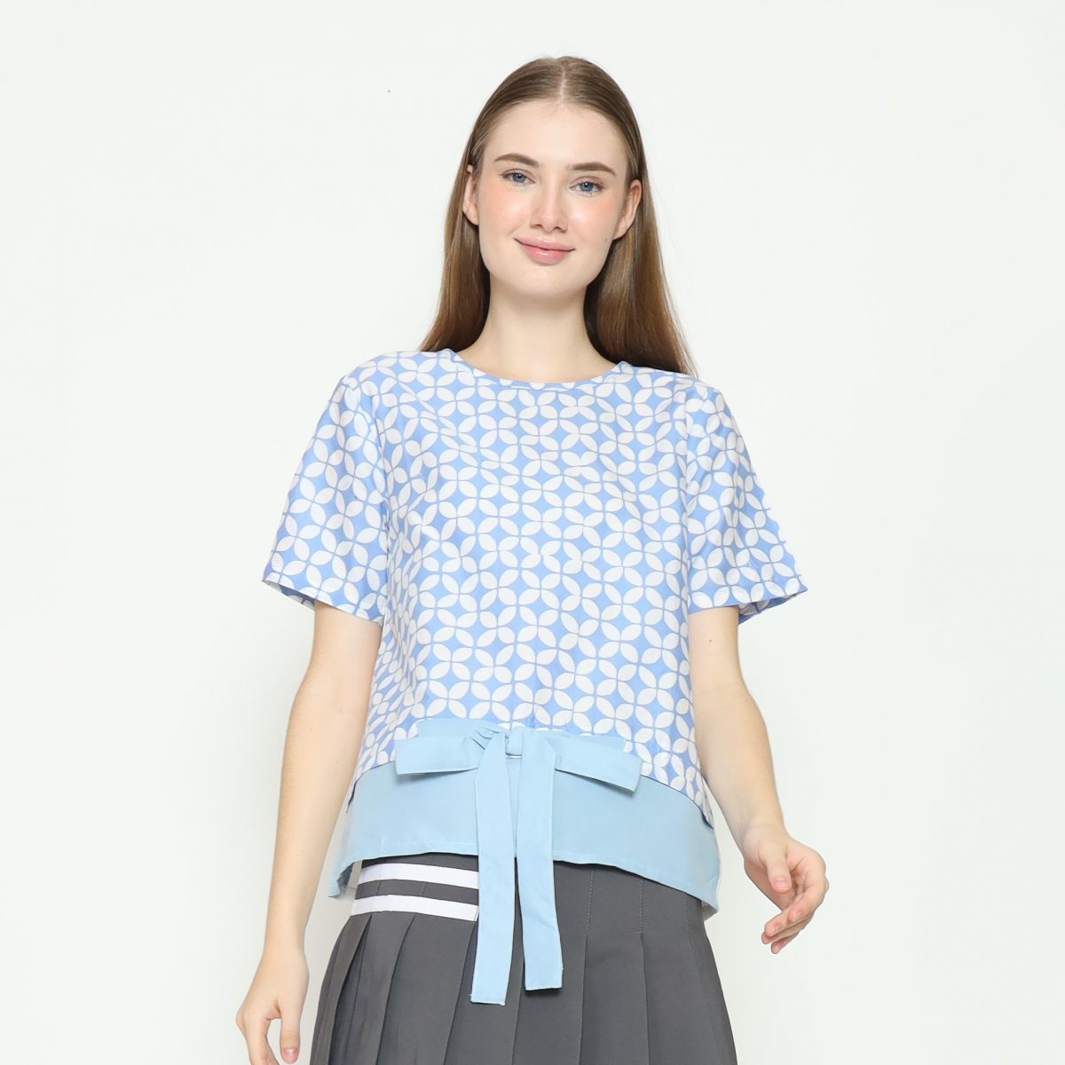 Michiko Blouse Blue