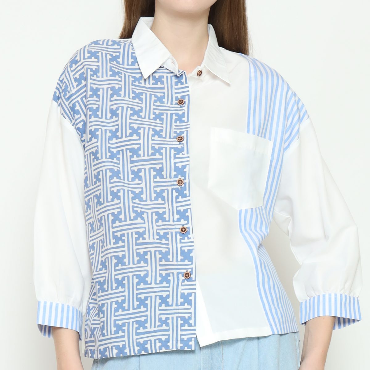 Emery Shirt Blue - Image 2