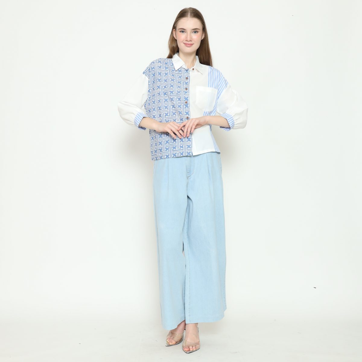 Emery Shirt Blue - Image 6