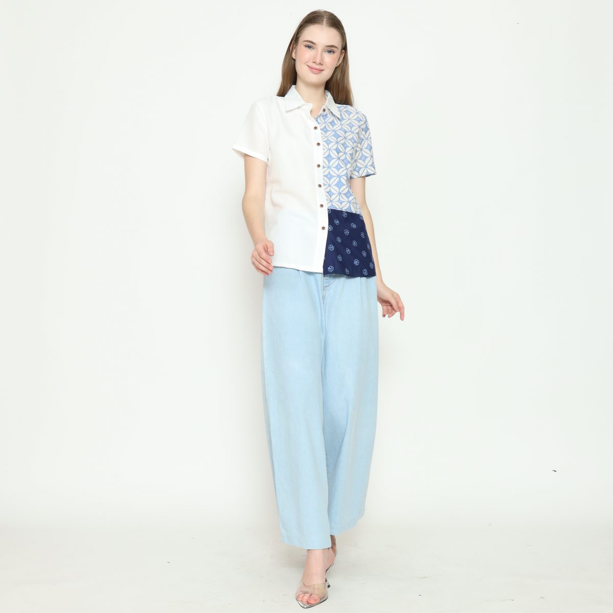 Agnes Shirt Blue Navy - Image 6