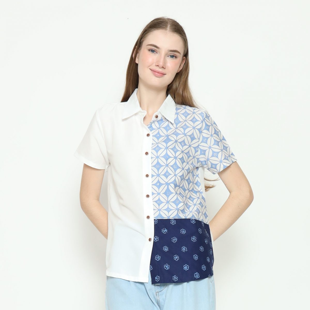 Agnes Shirt Blue Navy