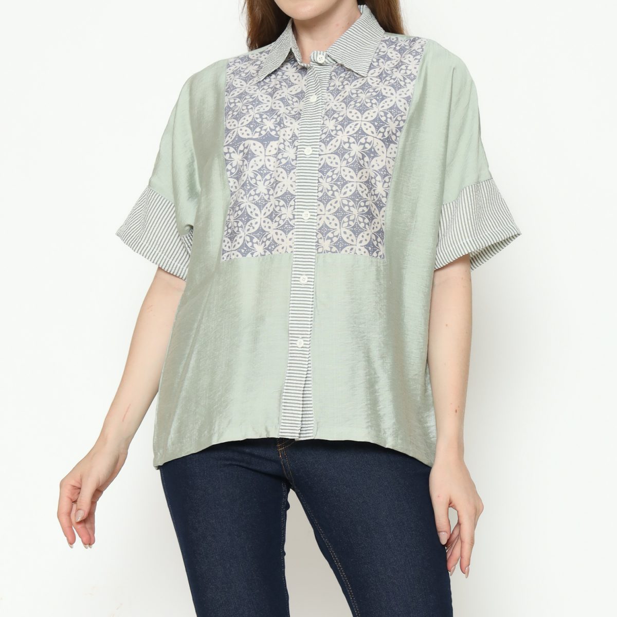 Scarlet Shirt Grey Green - Image 2