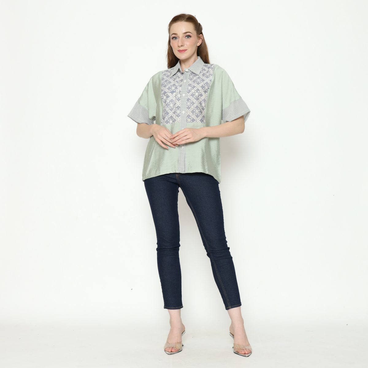 Scarlet Shirt Grey Green - Image 8