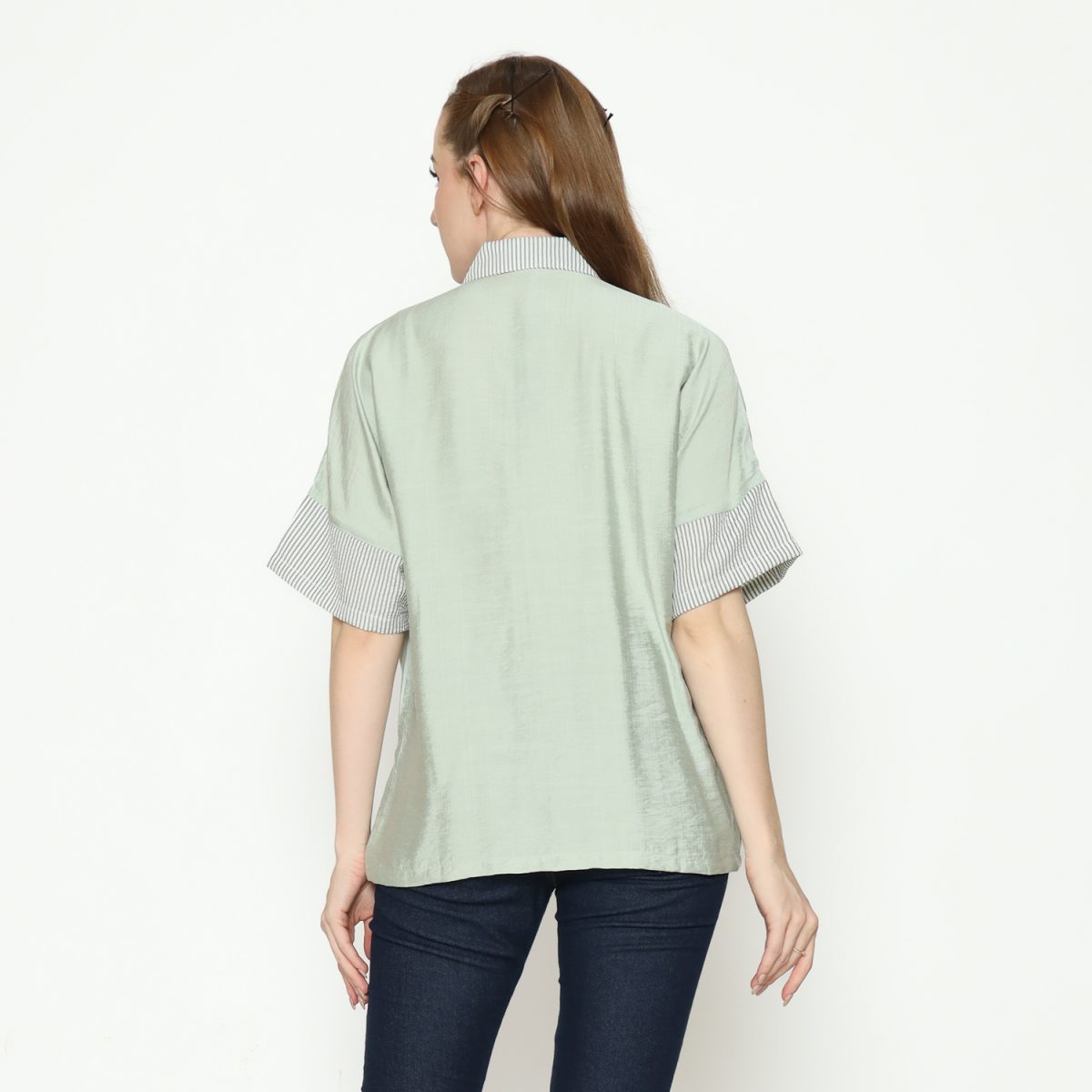 Scarlet Shirt Grey Green - Image 5