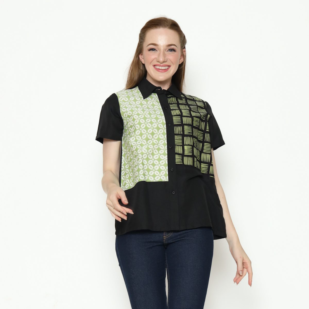 Janice Shirt Green