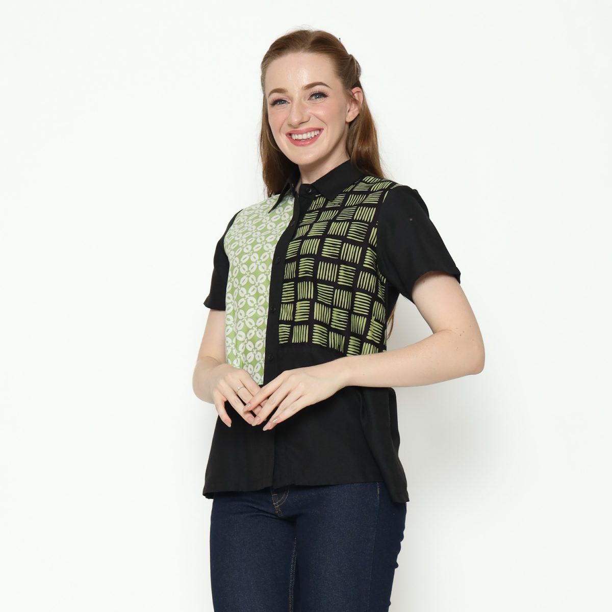 Janice Shirt Green - Image 6