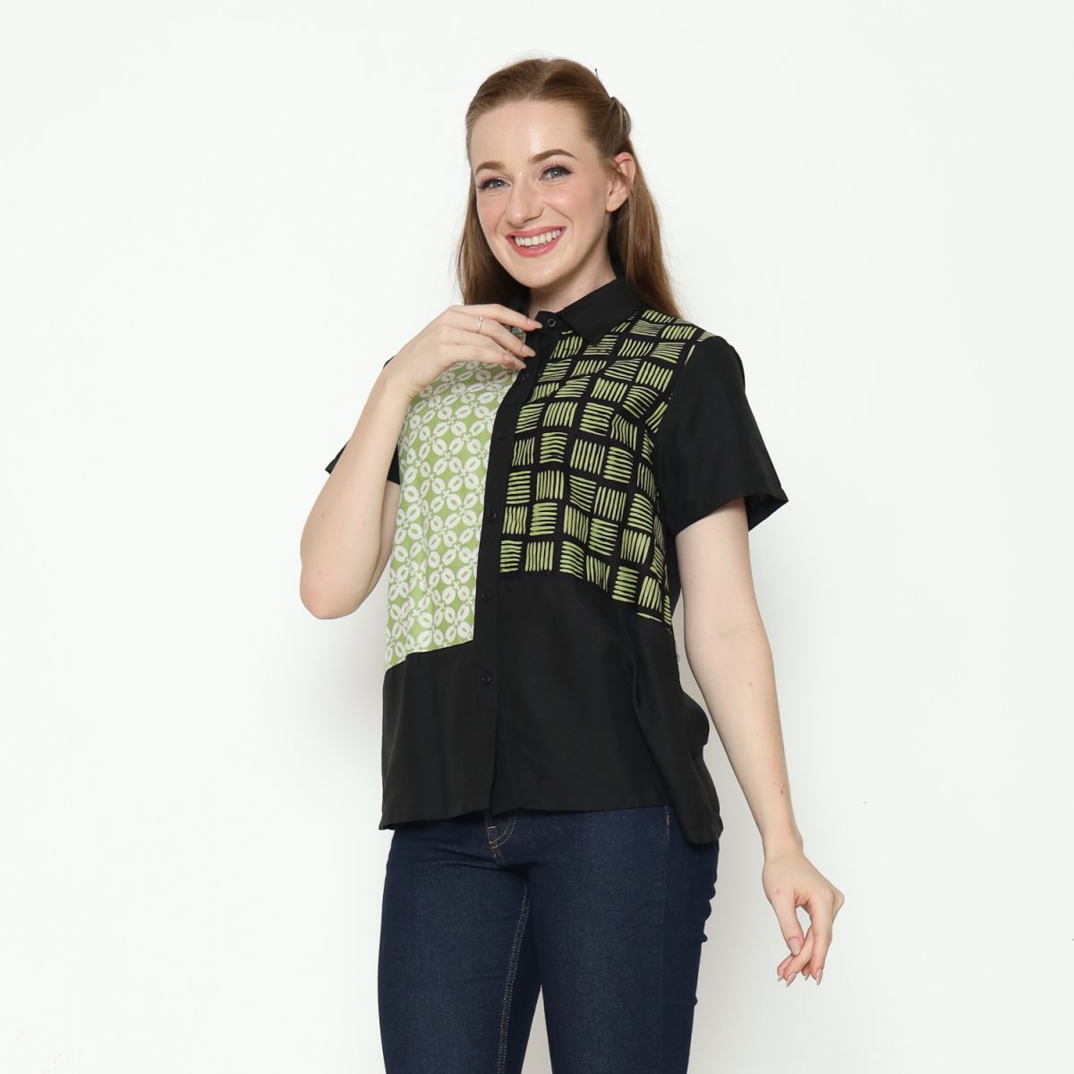 Janice Shirt Green - Image 5