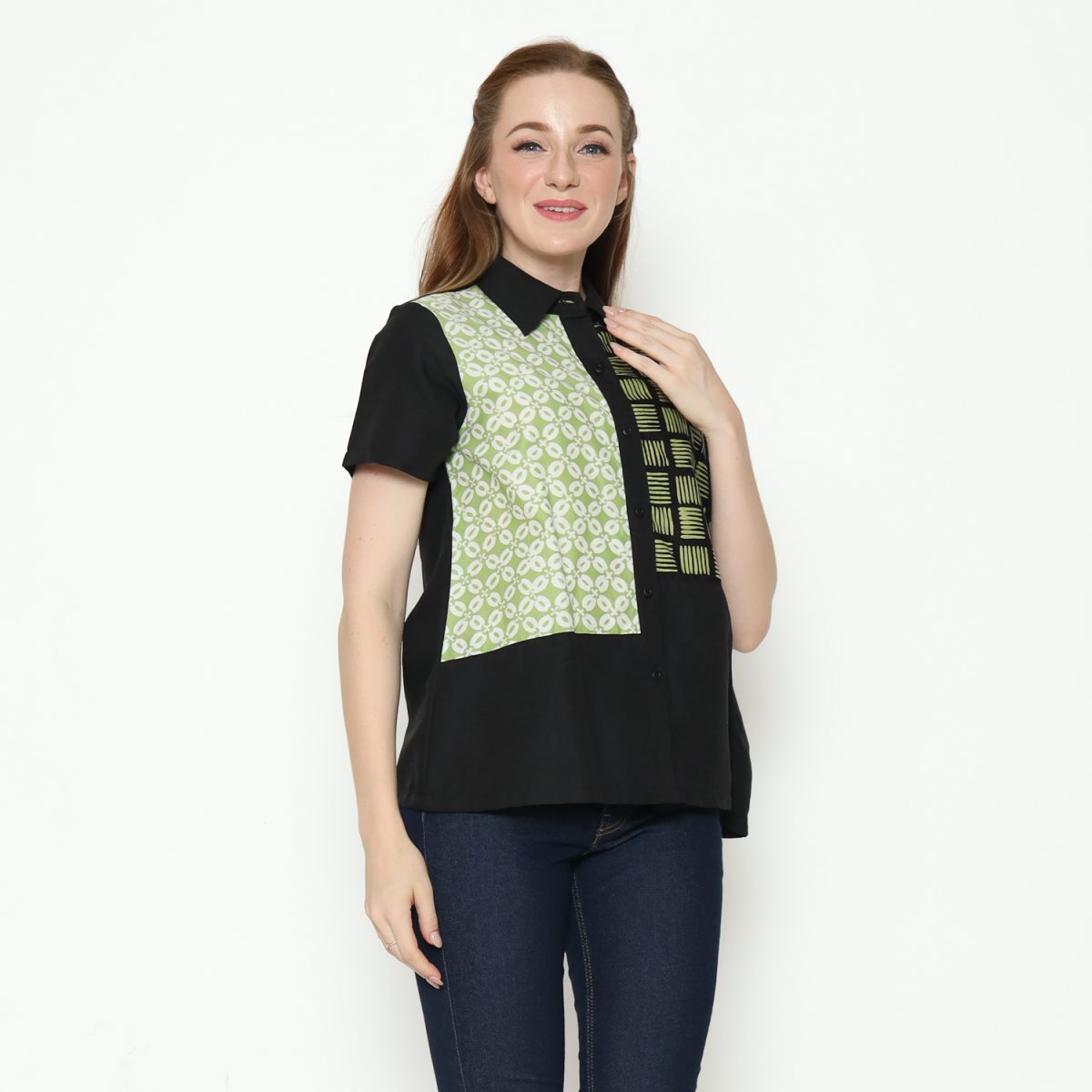 Janice Shirt Green - Image 4