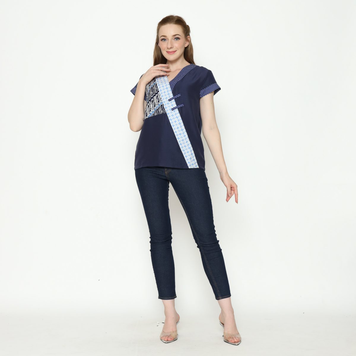 Melissa Blouse Parang Navy - Image 7