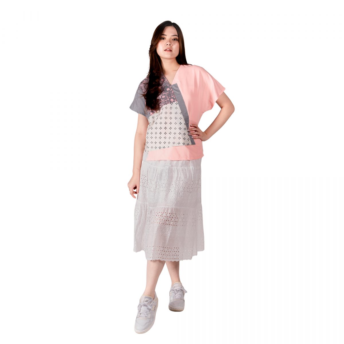 Belle Blouse Peach - Image 6