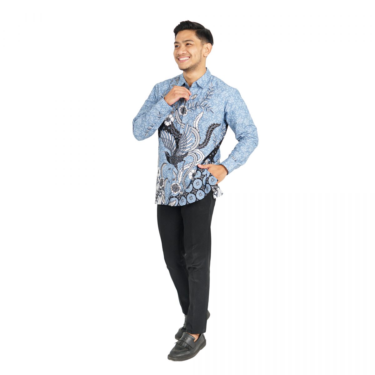 Fandy Shirt Blue - Image 3