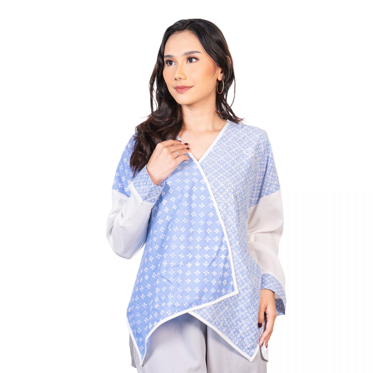 Fitria Blouse Blue