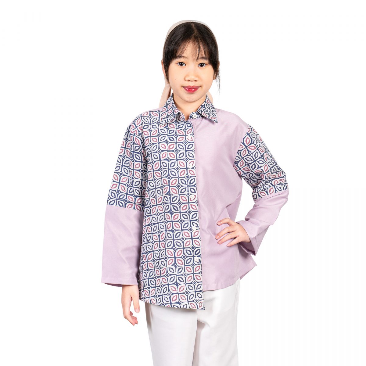 Aska Shirt Kids Purple