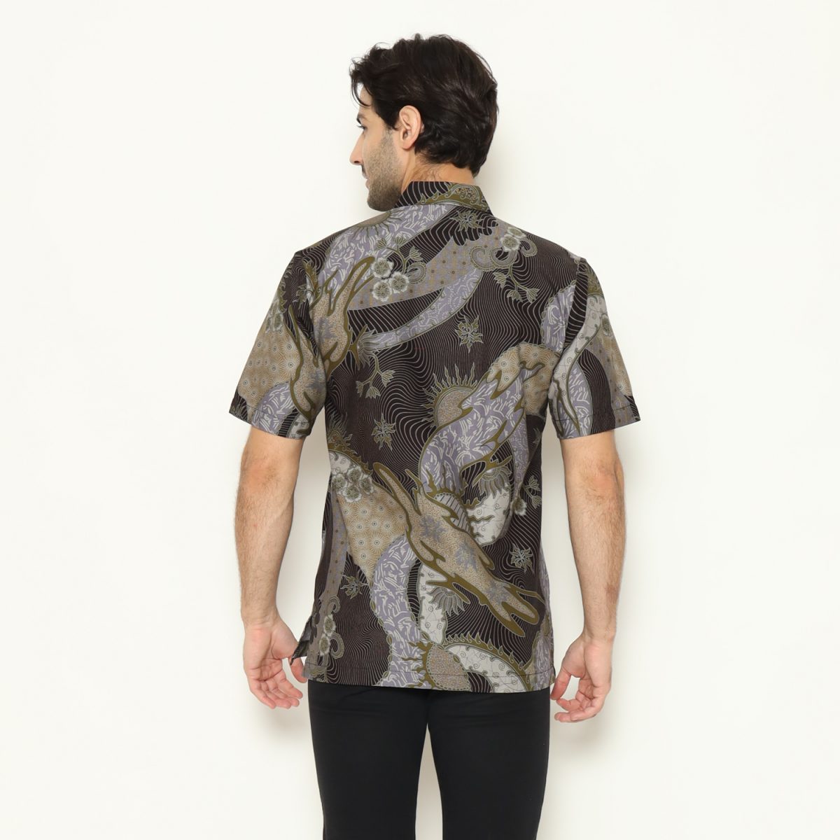 Wesley Shirt Black Olive - Image 5