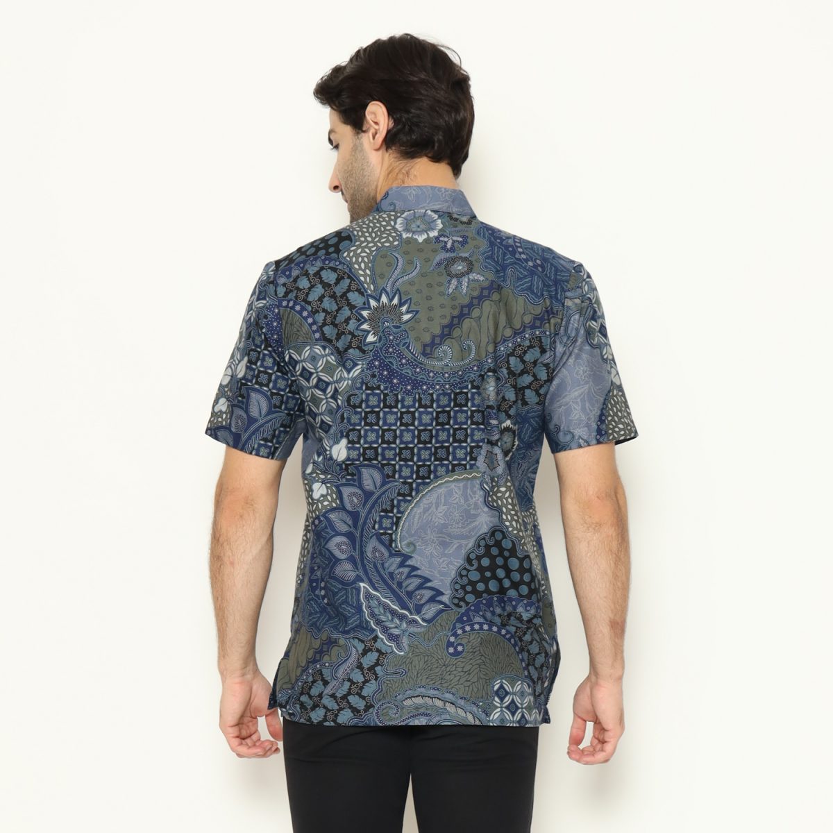 Virgo Shirt Blue Olive - Image 5