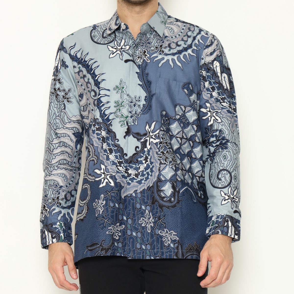 Lemuel Shirt Blue - Image 2