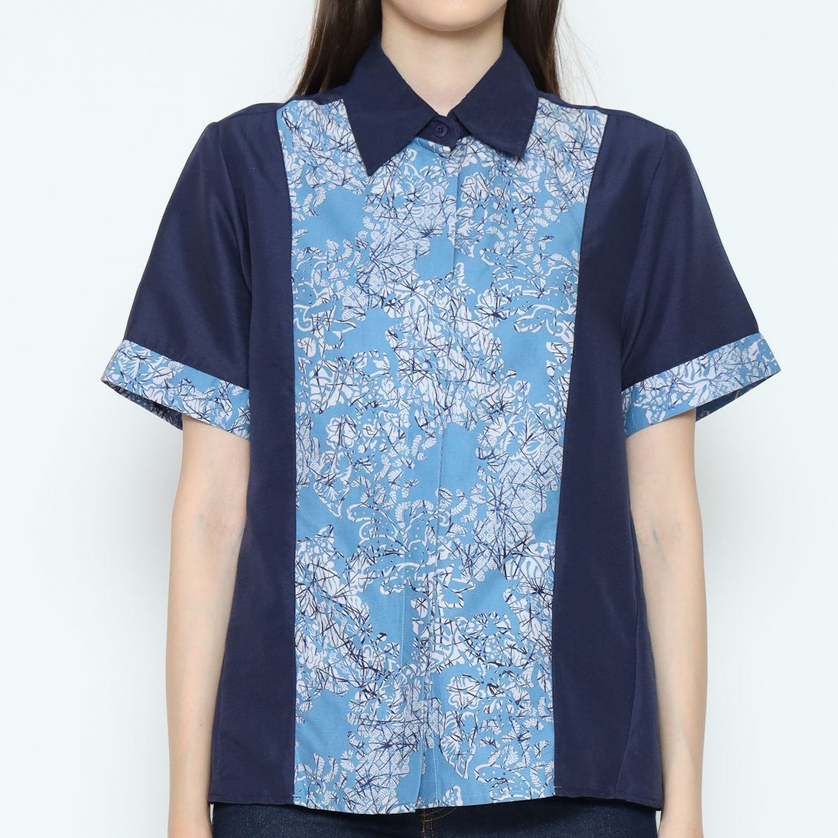 Navita Shirt Blue Navy - Image 2