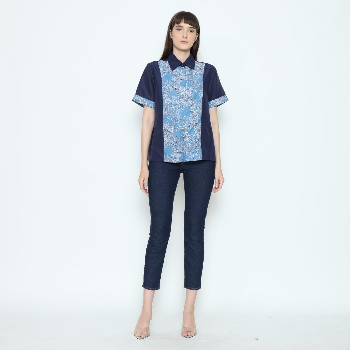 Navita Shirt Blue Navy - Image 7