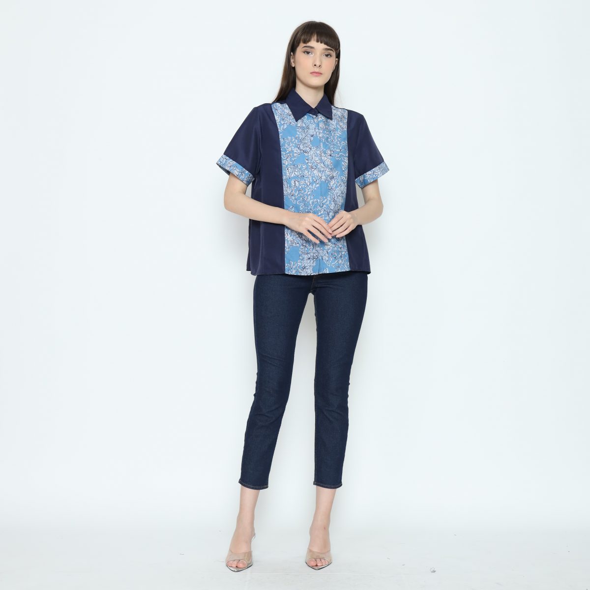 Navita Shirt Blue Navy - Image 6