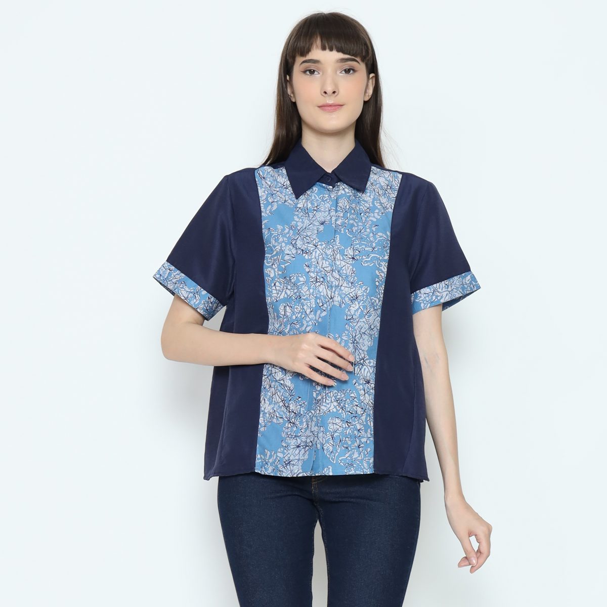 Navita Shirt Blue Navy