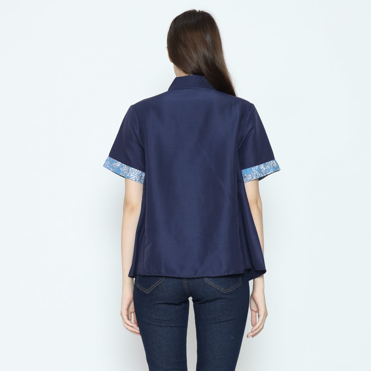 Navita Shirt Blue Navy - Image 5