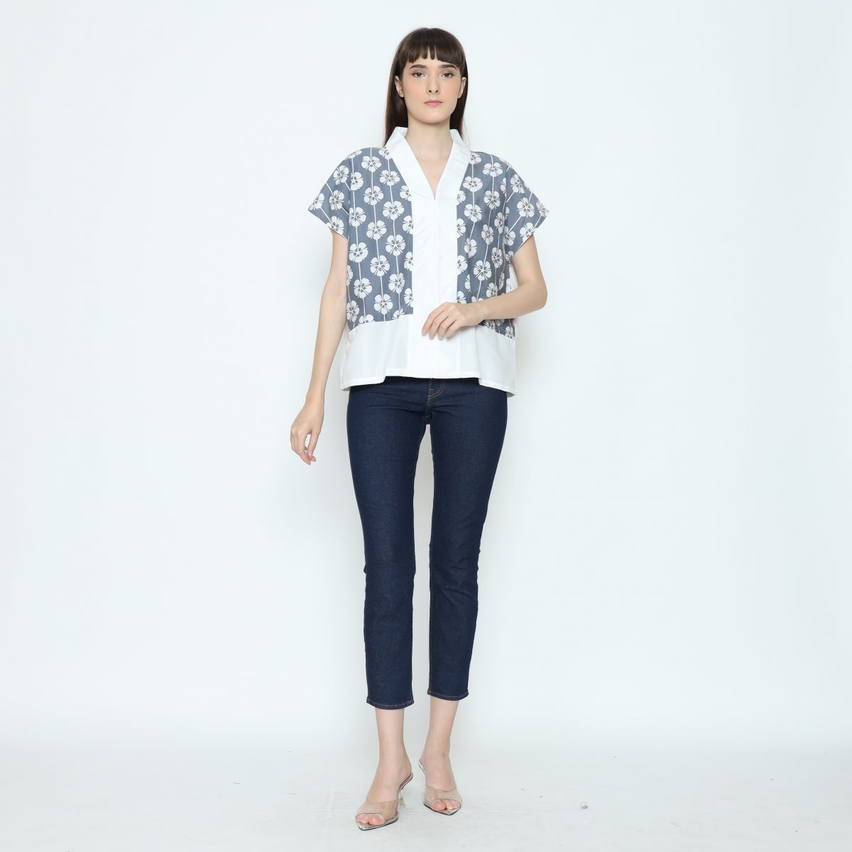 Rosita Blouse Grey - Image 6