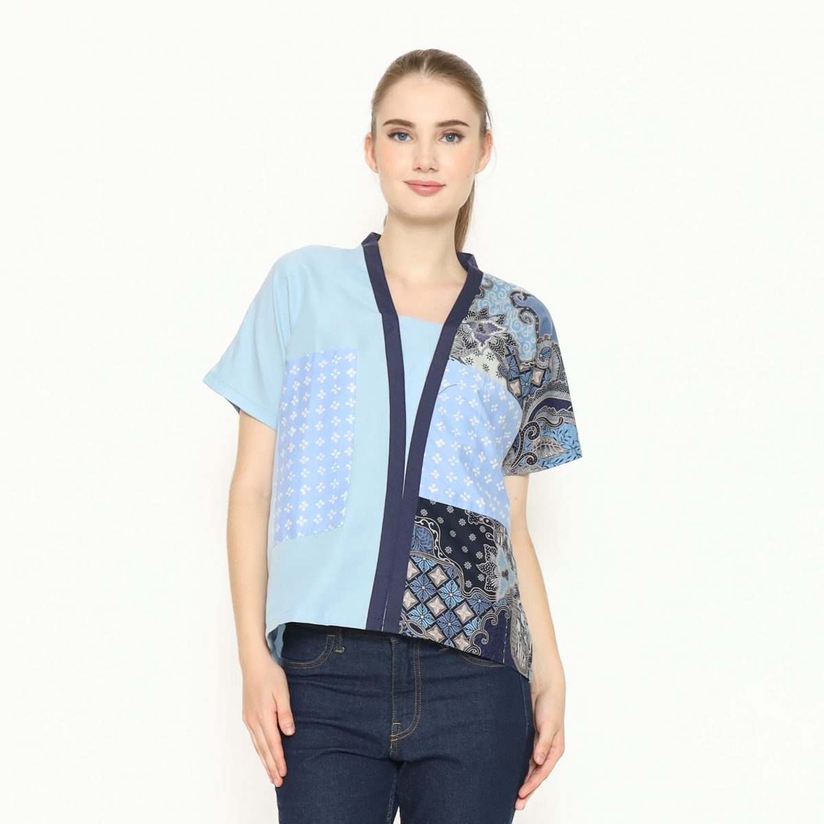 Daneli Blouse Blue