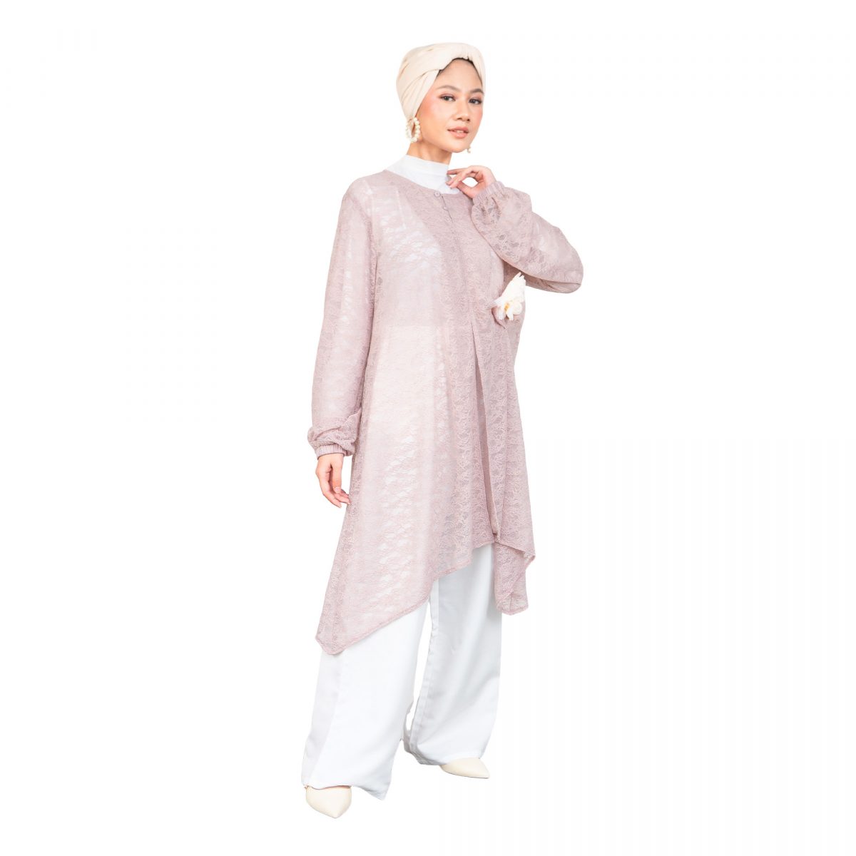 Sarah Tunic Dusty Pink - Image 4